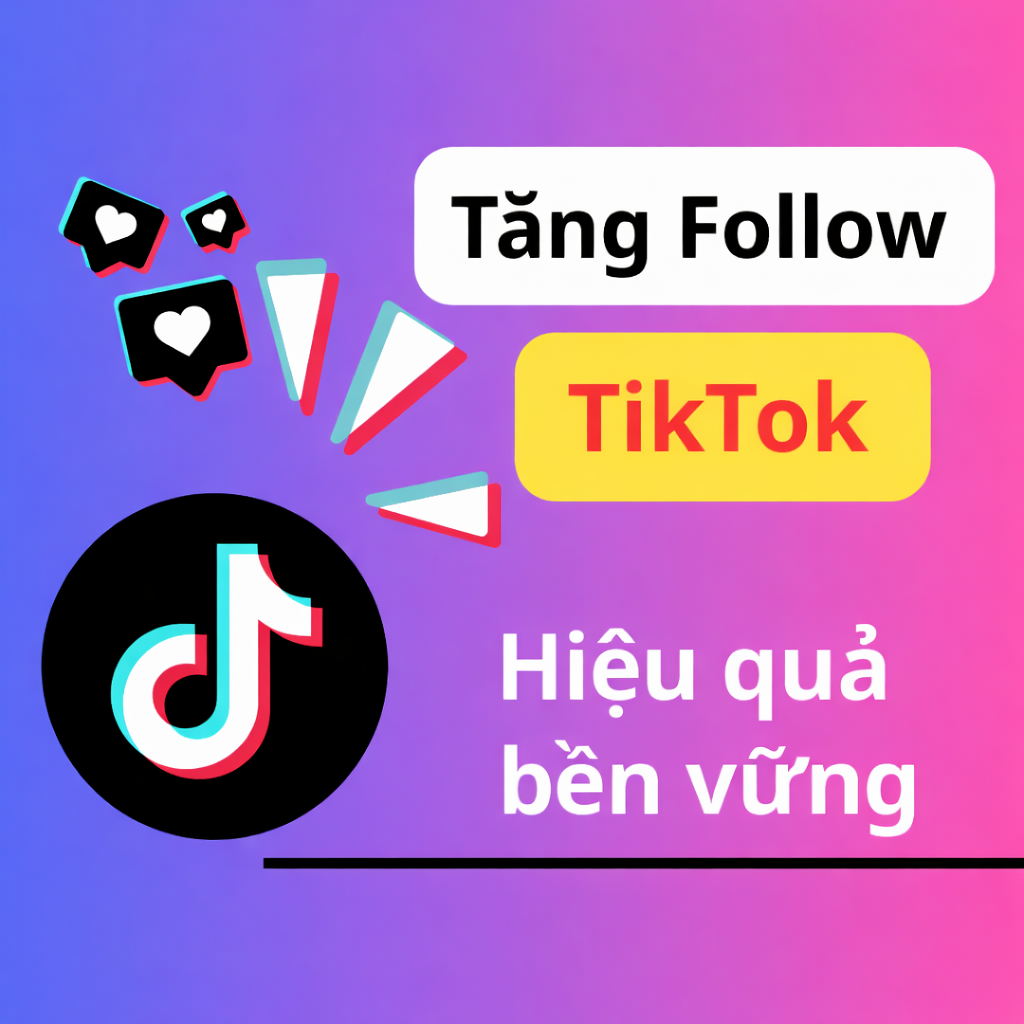 Dịch Vụ Buff Follow TikTok Chất Lượng – Tăng Người Theo Dõi Ổn Định, Dễ Mở Giỏ Bán Hàng