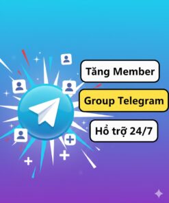 Dịch Vụ Tăng Thành Viên Group Telegram – Member Thật, Tăng Nhanh, An Toàn, Giá Tốt